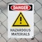 Signmission Hazardous Materials Danger Sign, Plastic, 7in W x 10in L, 2PK OS-2PACK-DS-P-710-V-1315 - alternate 4